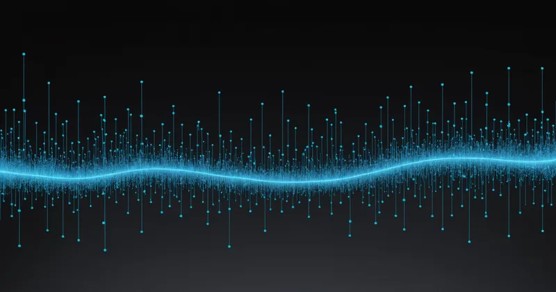 Year-in-review abstract timeline visualization