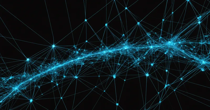 Visual of a new system mapping and learning a large codebase