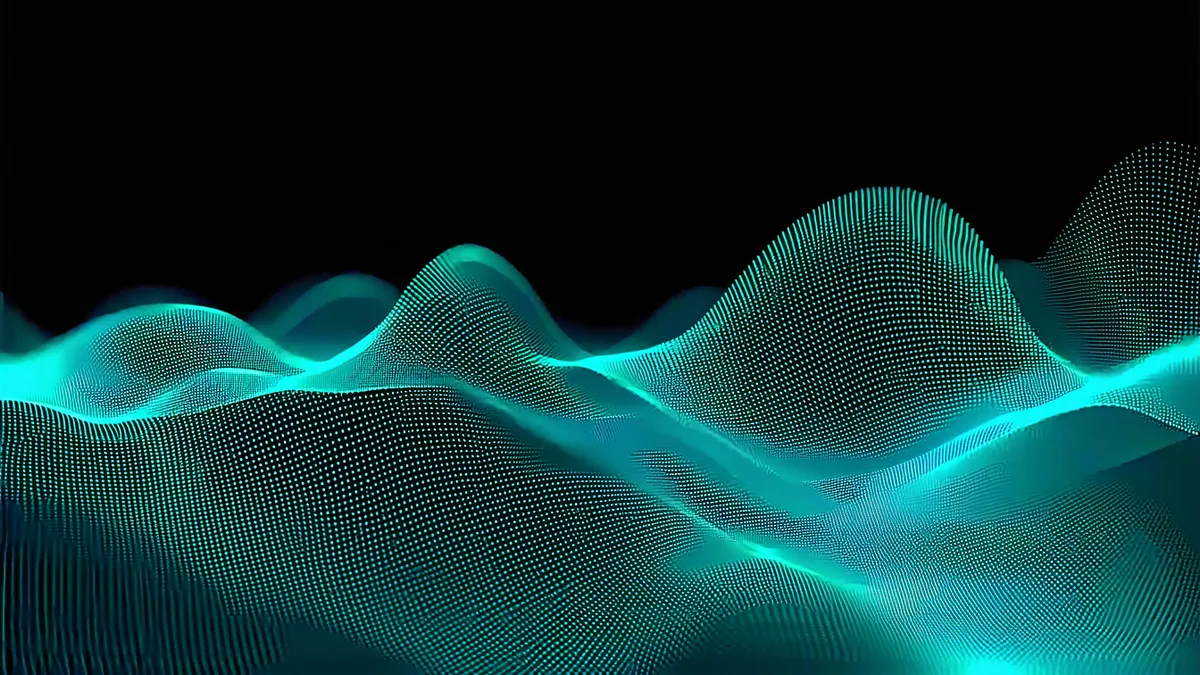 Abstract communication signal patterns representing community engagement in messaging platforms
